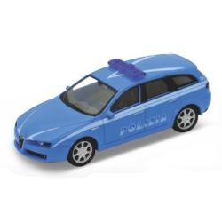WELLY 1:43 SECURITY ALFA 159 SPORTWAGON - POLIZIA - 1