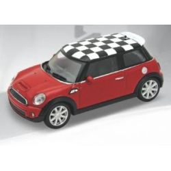 WELLY 1:43 SPECIAL MINI COOPER S - SZACHOWNICA - 1