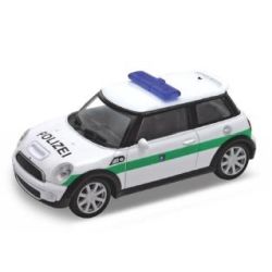 WELLY 1:43 SECURITY MINI COOPER S - POLIZEI - 1