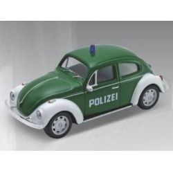 WELLY 1:43 SECURITY VOLKSWAGEN BEETLE - POLIZEI - 1