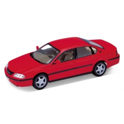 WELLY 1:24 CHEVROLET IMPALA 2001 CZERWONY - 1