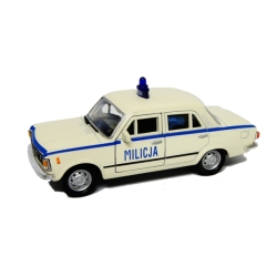 WELLY 1:39 FIAT 125P MILICJA - biały - 1