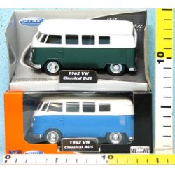WELLY VW VOLKSWAGEN CLASSICAL BUS 1962 1:34-39 - 2
