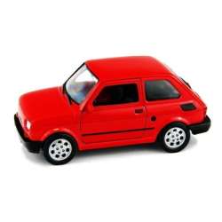 WELLY 1:27 FIAT 126P - czerwony - 3