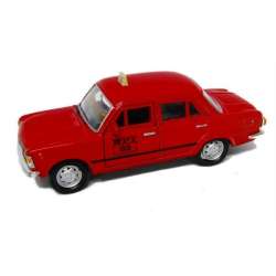 WELLY 1:39 FIAT 125P TAXI - czerwony - 3