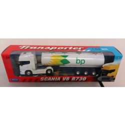 Welly TRUCK 1:64 Scania V8 R730  BP oil (130-58022) - 1