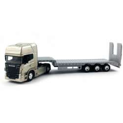 Welly TRUCK 1:64 Scania 58125 z lawetą - 1