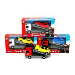 Welly TRUCK 1:57 Scania +samochód 1:43 (130-99266) - 1