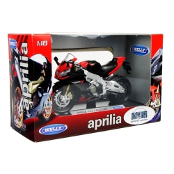 WELLY-MOTOR 1:18 -pudełko APRILIA RSV 4 FACTORY - 3