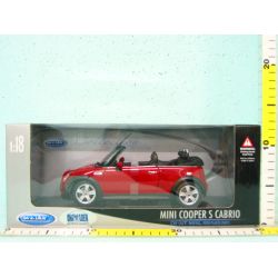 WELLY 1:18 MINI COOPER S CABRIO - 2