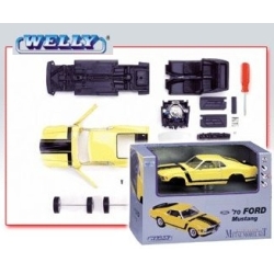 WELLY 1:24 FORD MUSTANG '70 - KIT DO SKŁADANIA  - 1