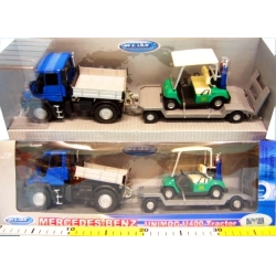 WELLY CIĘŻARÓWKA UNIMOG U400+ W.GOLF 1:32 - 2