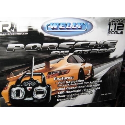 WELLY MODEL STEROWANY PORSCHE 911 GT3RS  skala: 1:12 - 2