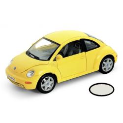 WELLY 1:24 VOLKSWAGEN NEW BEETLE  SREBRNY - 1