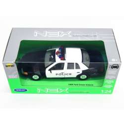 WELLY 1:24 FORD CROWN VICTORIA POLICE 1999 - 2