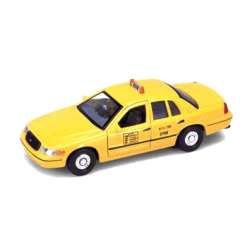 Welly 1:24 Ford Crown Victoria TAXI 1999 -żółty - 1