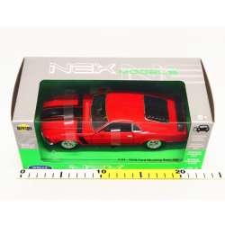 WELLY 1:24 FORD MUSTANG BOSS 1970 CZERWONY - 2
