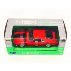 WELLY 1:24 FORD MUSTANG BOSS 1970 CZERWONY - 1