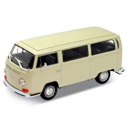 WELLY 1:24 VOLKSWAGEN BUS T2 1972  KREMOWY - 1