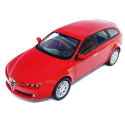 WELLY 1:24 ALFA ROMEO 159 SPORTWAGON  CZERWONA - 2