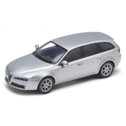 WELLY 1:24 ALFA ROMEO 159 SPORTWAGON  SREBRNA - 1