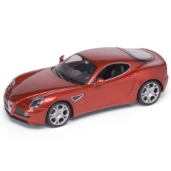 WELLY 1:24 Alfa 8C Competizione bordowa - 1