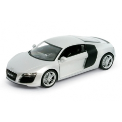 WELLY 1:24 Audi R8  srebrne - 1