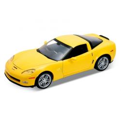 WELLY 1:24 Chevrolet Corvette 2007 żółty - 1