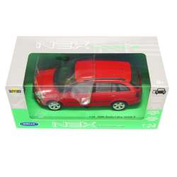 WELLY 1:24 SKODA FABIA COMBI II CZERWONA - 2