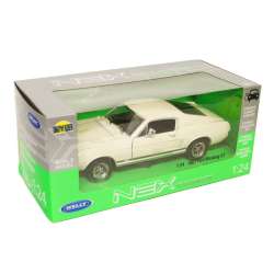 WELLY 1:24 Ford Mustang GT 1967  kremowy - 1