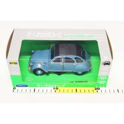 WELLY 1:24 CITROEN 2CV  NIEBIESKI - 2