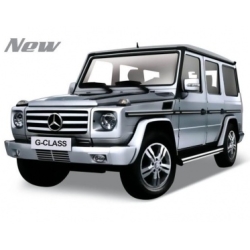 WELLY 1:24 MERCEDES BENZ G-CLASS   SREBRNY - 1