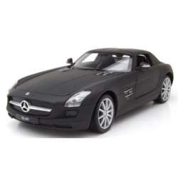 WELLY 1:24 Mercedes Benz SLS AMG mat czarny - 1