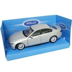 WELLY 1:24 BMW 535i SREBRNY - 5