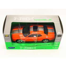 WELLY 1:24 2012 Dodge Challenger SRT pomarańczowy - 2