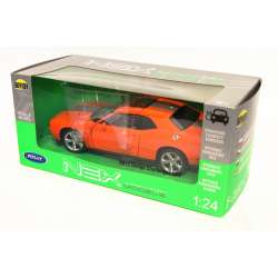 WELLY 1:24 2012 Dodge Challenger SRT pomarańczowy - 4