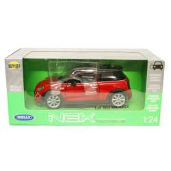WELLY 1:24 NEW MINI HATCH czerwony - 1