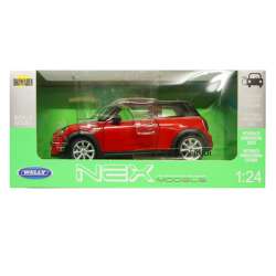 WELLY 1:24 NEW MINI HATCH czerwony - 3