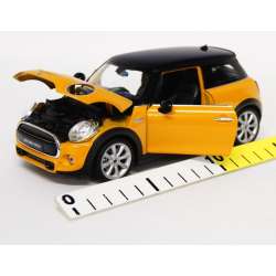 WELLY 1:24 NEW MINI HATCH pomarańczowy - 6