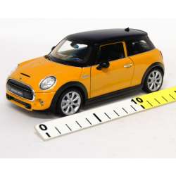 WELLY 1:24 NEW MINI HATCH pomarańczowy - 7