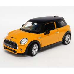 WELLY 1:24 NEW MINI HATCH pomarańczowy - 1