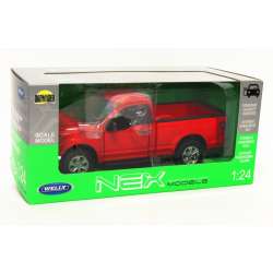 WELLY 1:24 Ford F-150 Regular Cab 2015  czerwony - 1