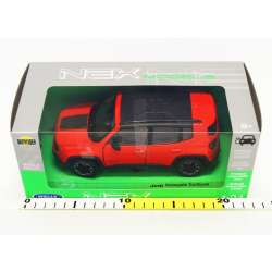 WELLY 1:24 Jeep Renegade Trailhawk  pomarańczowy - 2