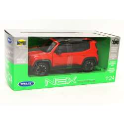 WELLY 1:24 Jeep Renegade Trailhawk  pomarańczowy - 3