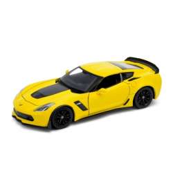 WELLY 1:24 Chevrolet Corvette Z06 2018 żółty - 1
