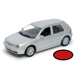 WELLY 1:24 VOLKSWAGEN GOLF IV  CZERWONY - 1
