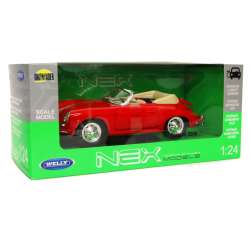 WELLY 1:24 Porsche 356B  czerwone - 2