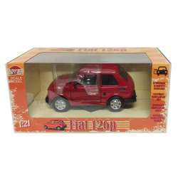 WELLY 1:21 Fiat 126p bordowy - 1