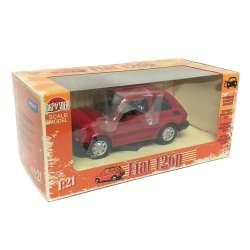 WELLY 1:21 Fiat 126p bordowy - 2