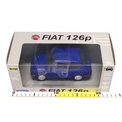 WELLY 1:21 Fiat 126p granatowy - 1